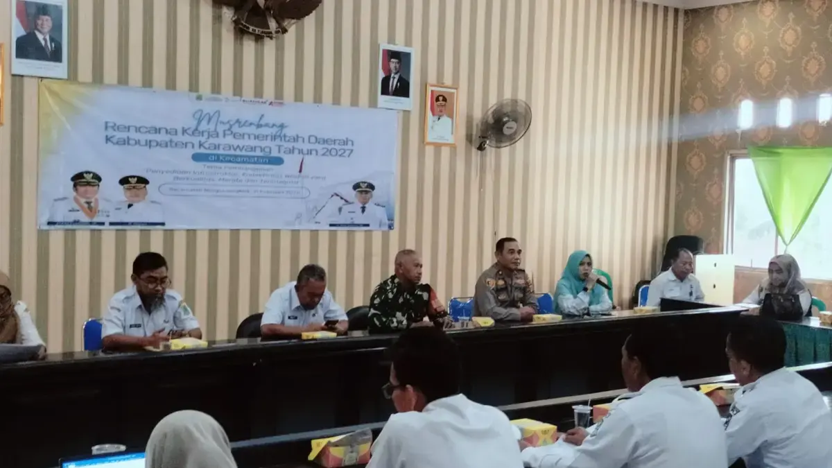 Musrenbang di Kecamatan Rengasdengklok