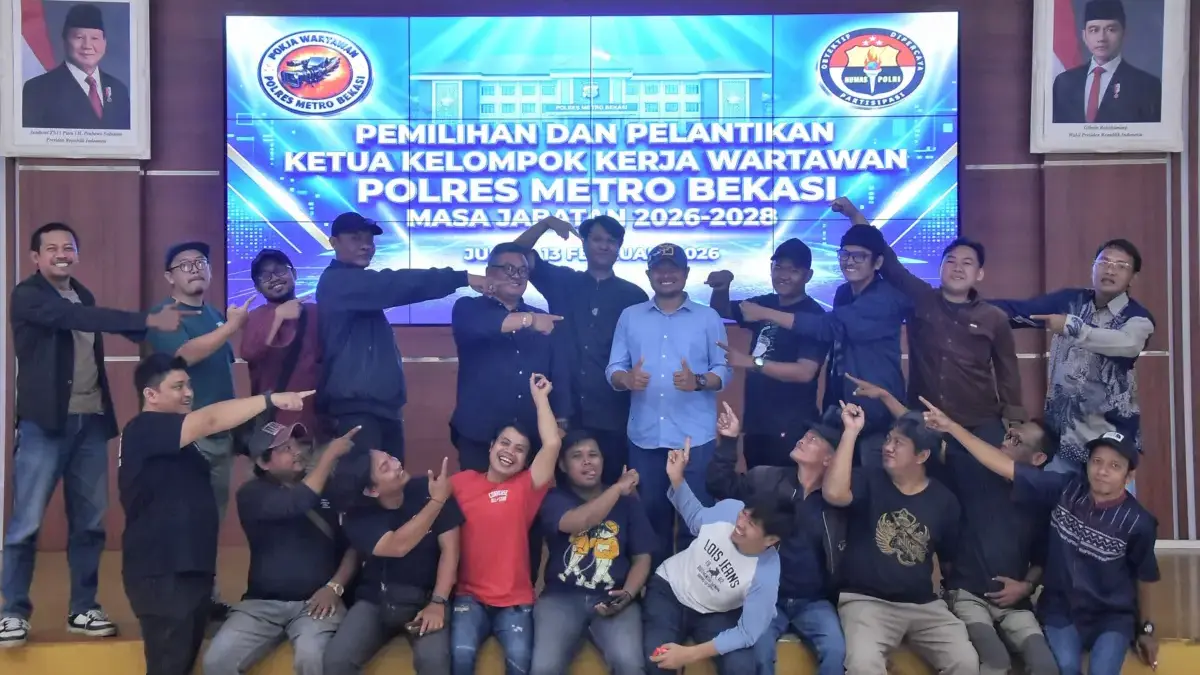 Pokja Wartawan Polres Metro Bekasi