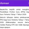 PPG Guru Tertentu 2026