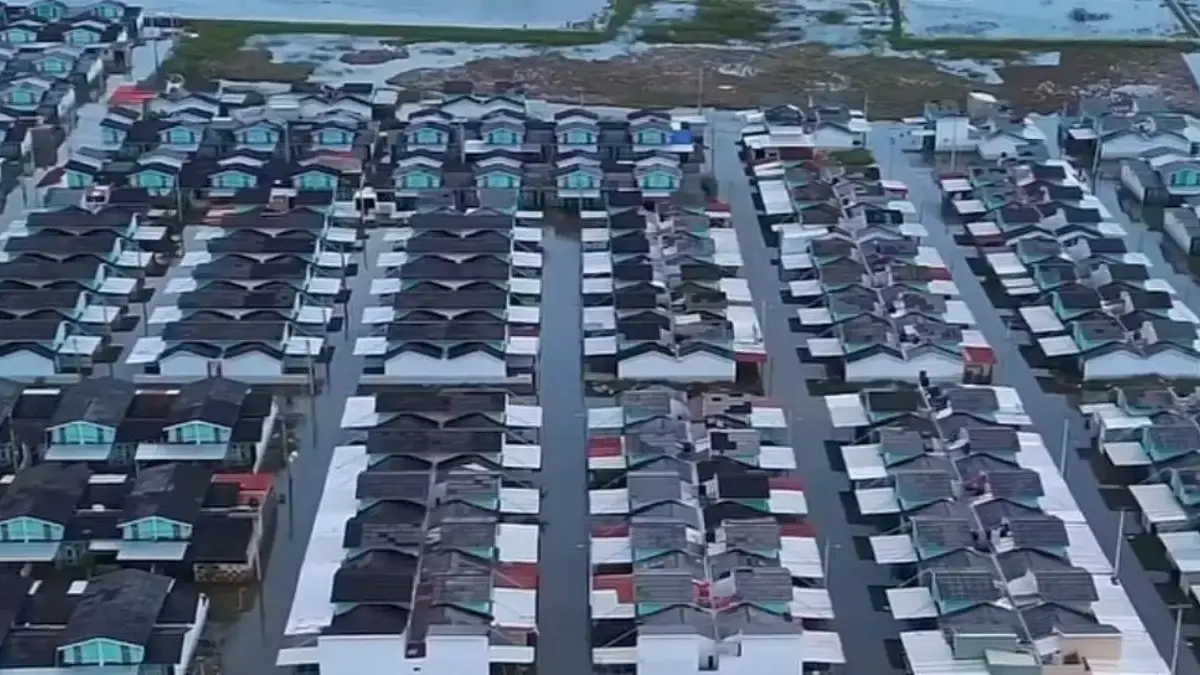 Warga Perumahan Nebraska Teracce harus menahan sabar lebih banyak karena sudah 6 kali kebanjiran