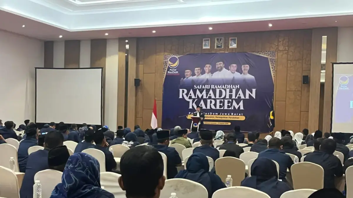 Tak Mau Puas di 2024! NasDem Konsolidasi Besar di Dapil Jabar VII, Saat Mustofa : Target Naik Peringkat 2029 Wakil Ketua DPP Partai NasDem, Saan Mustopa