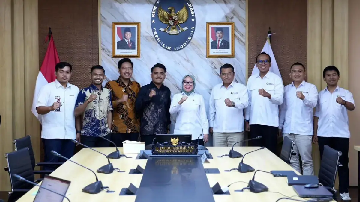 ISMEI melaksanakan audiensi dengan Kementerian Koperasi Republik Indonesia
