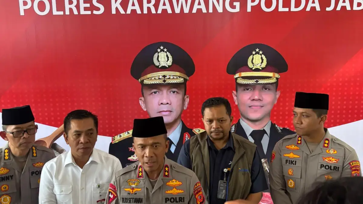 Kapolda Jabar, Kapolres Karawang dan Bupati Karawang