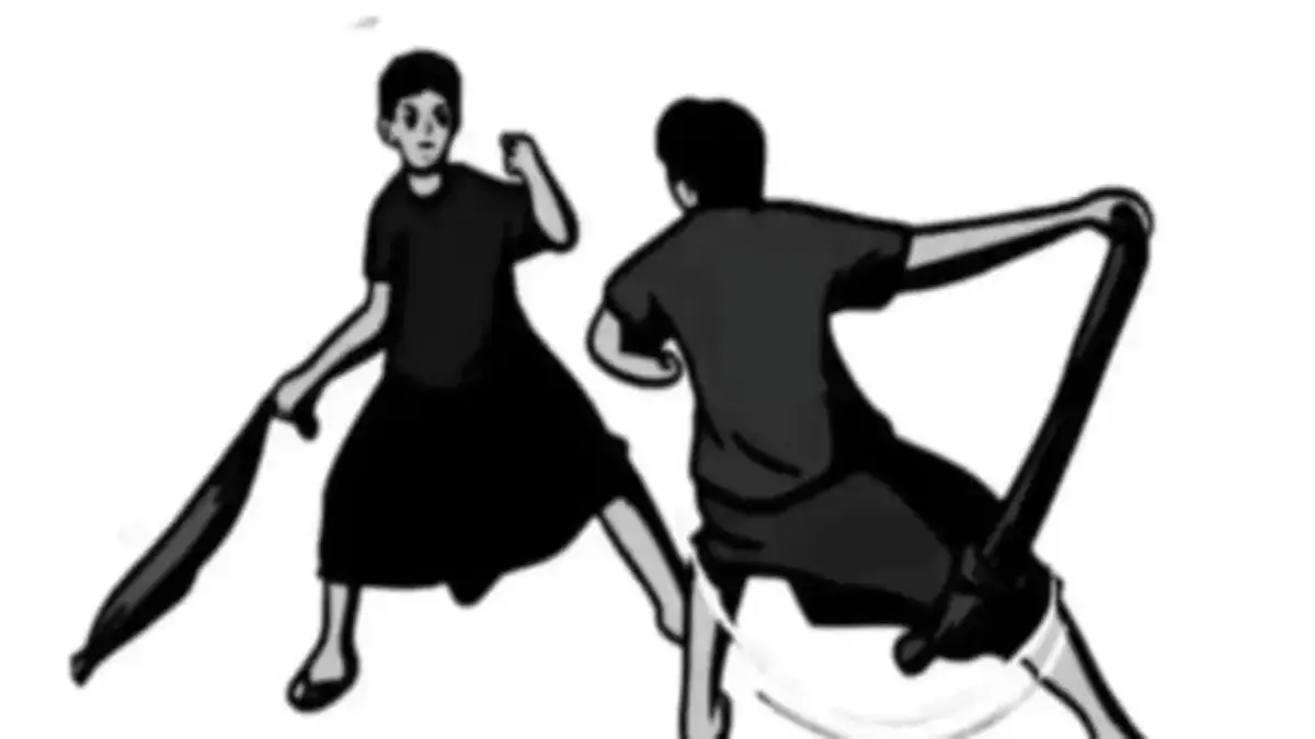 Ilustrasi Perang Sarung