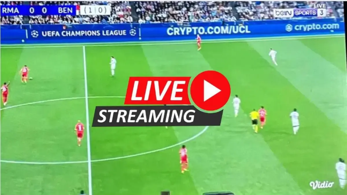 ‎SEDANG BERLANGSUNG Pertandingan Live Real Madrid vs Benfica
