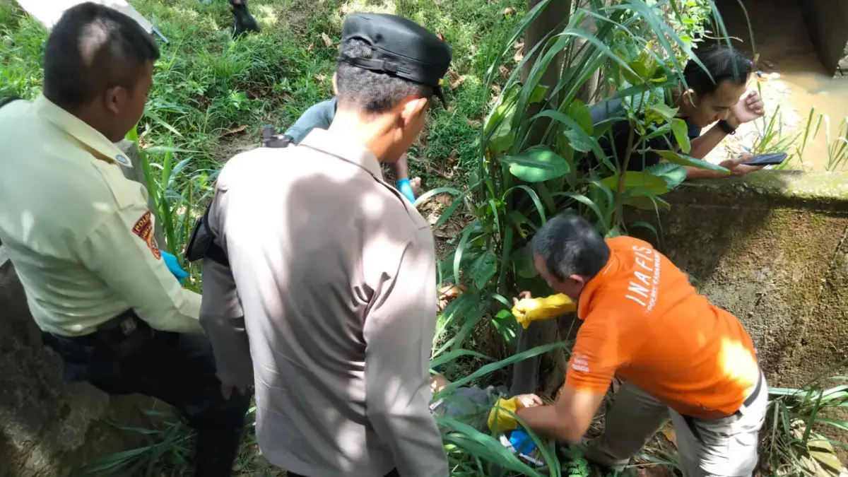 Mayat Perempuan Tanpa Identitas Ditemukan di Saluran Air Kawasan KJIE Karawang Mayat Perempuan Tanpa Identitas Ditemukan di Saluran Air Kawasan KJIE Karawang