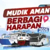 Program Mudik Gratis BUMN 2026 dibuka mulai 12–28 Februari 2026 untuk masyarakat yang ingin pulang kampung saa