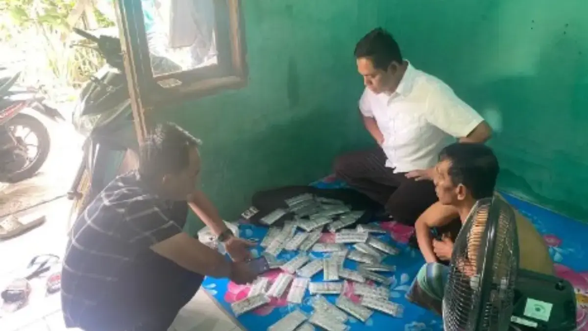 Kontrakan di Cikarang Jadi Gudang Tramadol, Obat Keras Terlarang Perusak Generasi Muda Obat keras