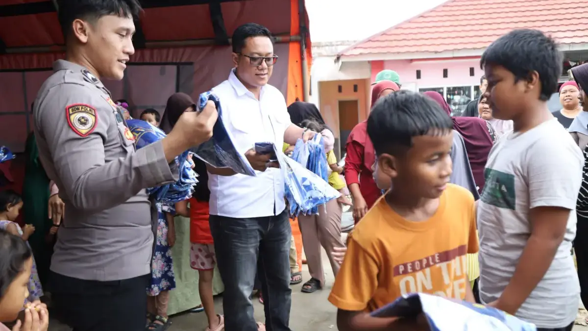Trauma Healing Korban Banjir Karangligar