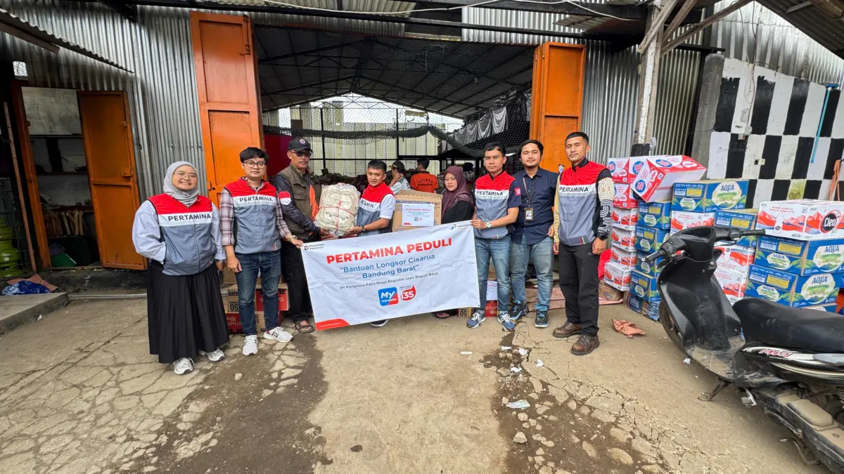 Bantuan untuk Warga Terdampak Longsor di Pasirlangu KBB.