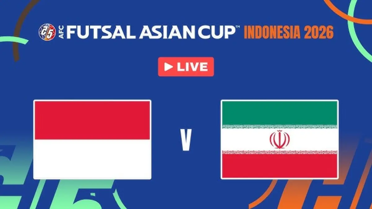 SEDANG BERLANGSUNG! Live Streaming Final Indonesia vs Iran Piala Asia Futsal 2026