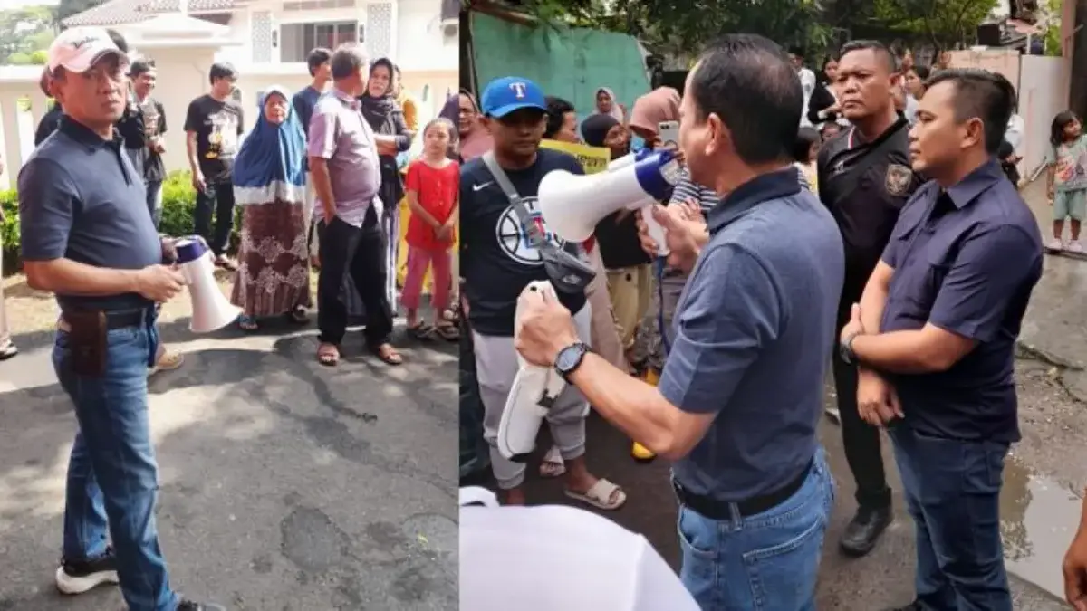 Oknum Aparat Diduga Pimpin Demo