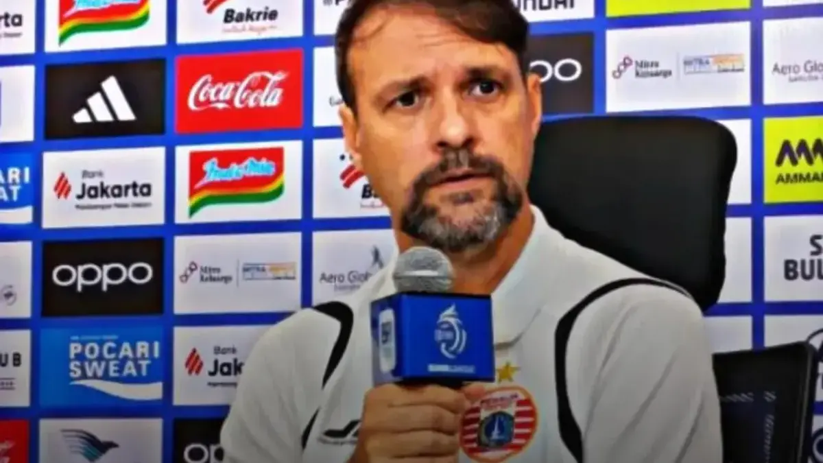 Persija dan Borneo FC Siap Pangkas Jarak dari Persib Usai Imbang, Persaingan Papan Atas BRI Liga 1 Makin Panas Pelatih Persija Mauricio Souza