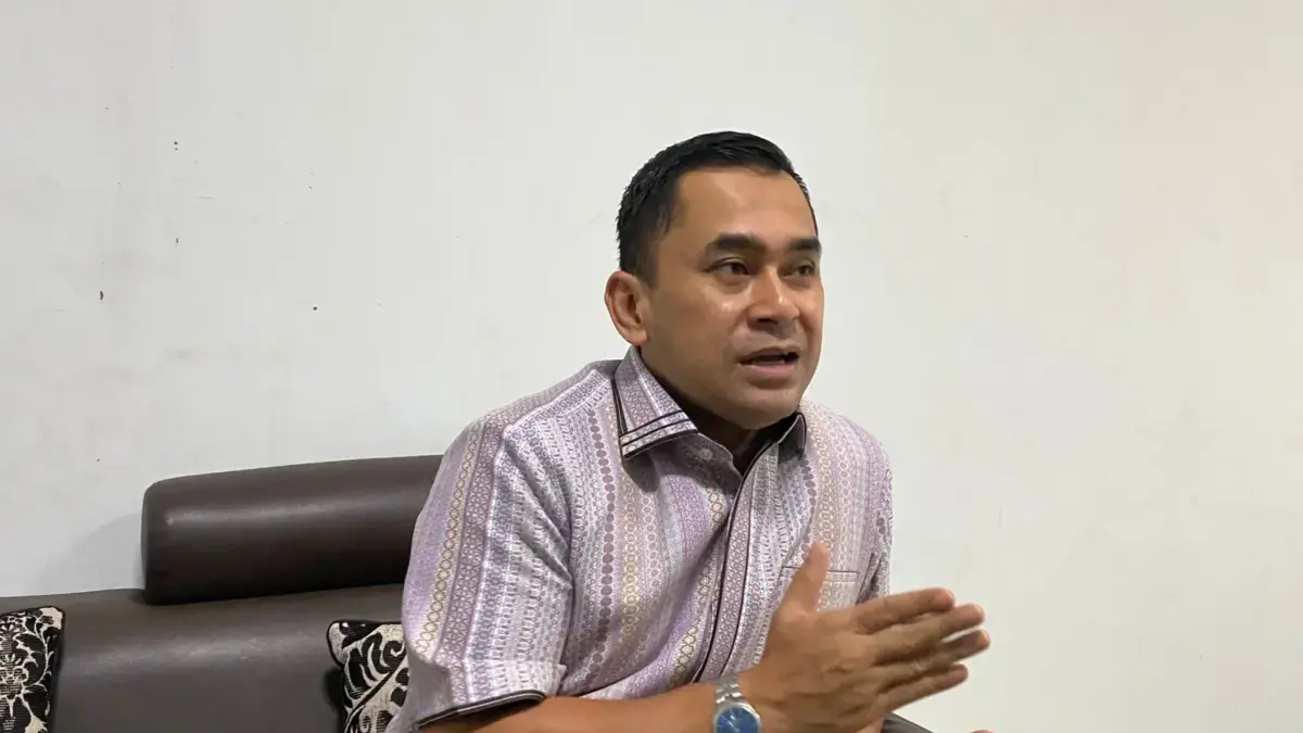 Wakil Ketua Asosiasi Kebersamaan Pengusaha Travel Haji dan Umrah (BERSATHU) Rafi udin Firdaus.