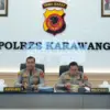 Kapolres dan Wakapolres Karawang