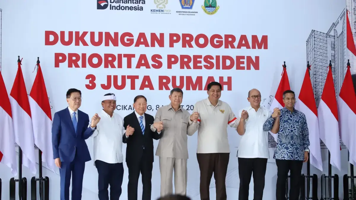 Lippo Hibahkan 30 Hektare Dukung Program 3 Juta Rumah Program Prioritas Presiden 3 Juta Rumah