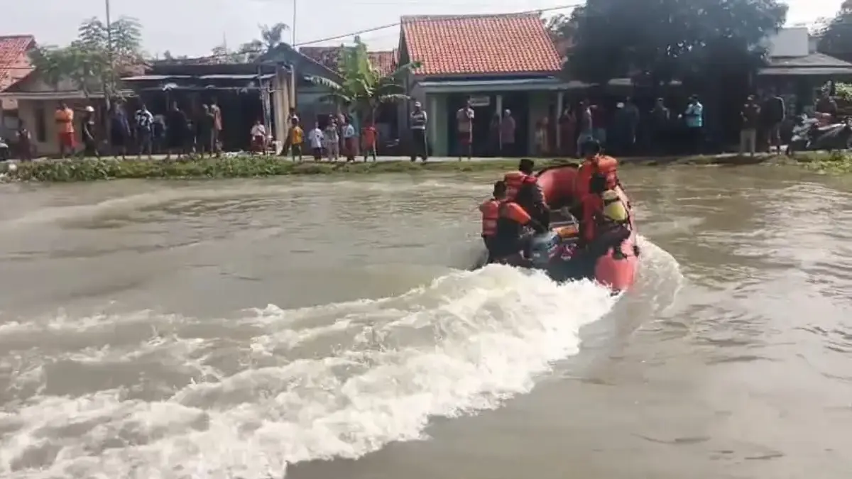 Seorang anak berusia dua tahun dilaporkan hilang diduga tercebur ke saluran irigasi di Batujaya