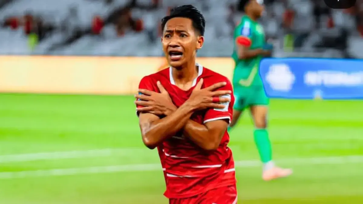 BABAK PERTAMA Timnas Indonesia Unggul 2-0 Atas Saint Kitts & Nevis Beckham Putra Bungkam Kritik Cetak Brace Beckham Saat Melakukan Selebrasi saat mencetak gol pertama