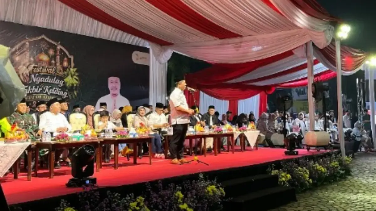 Festival Ngadulag dan Takbir Keliling Bangkitkan Tradisi Islam Karawang, Dibuka Bupati Aep di Tiga Lokasi Bupati Aep