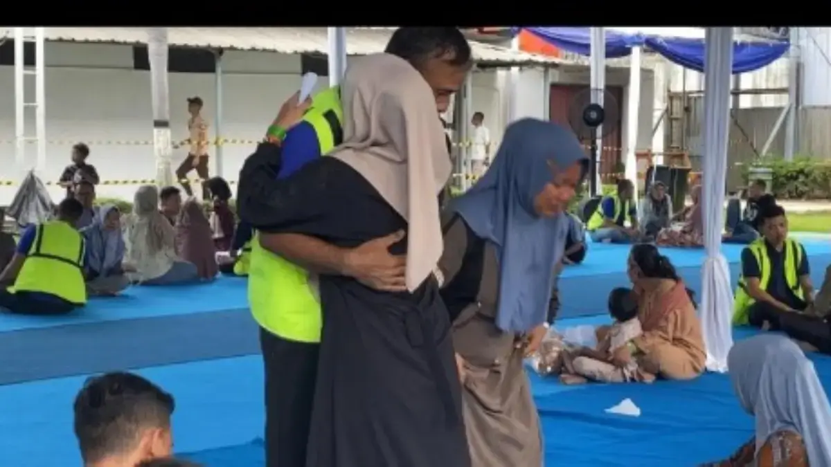 Merasakan Tangis Haru dan Kebahagiaan Lebaran Saat Para Napi Lapas Karawang Dikunjungi Keluarga Napi lapas karawang