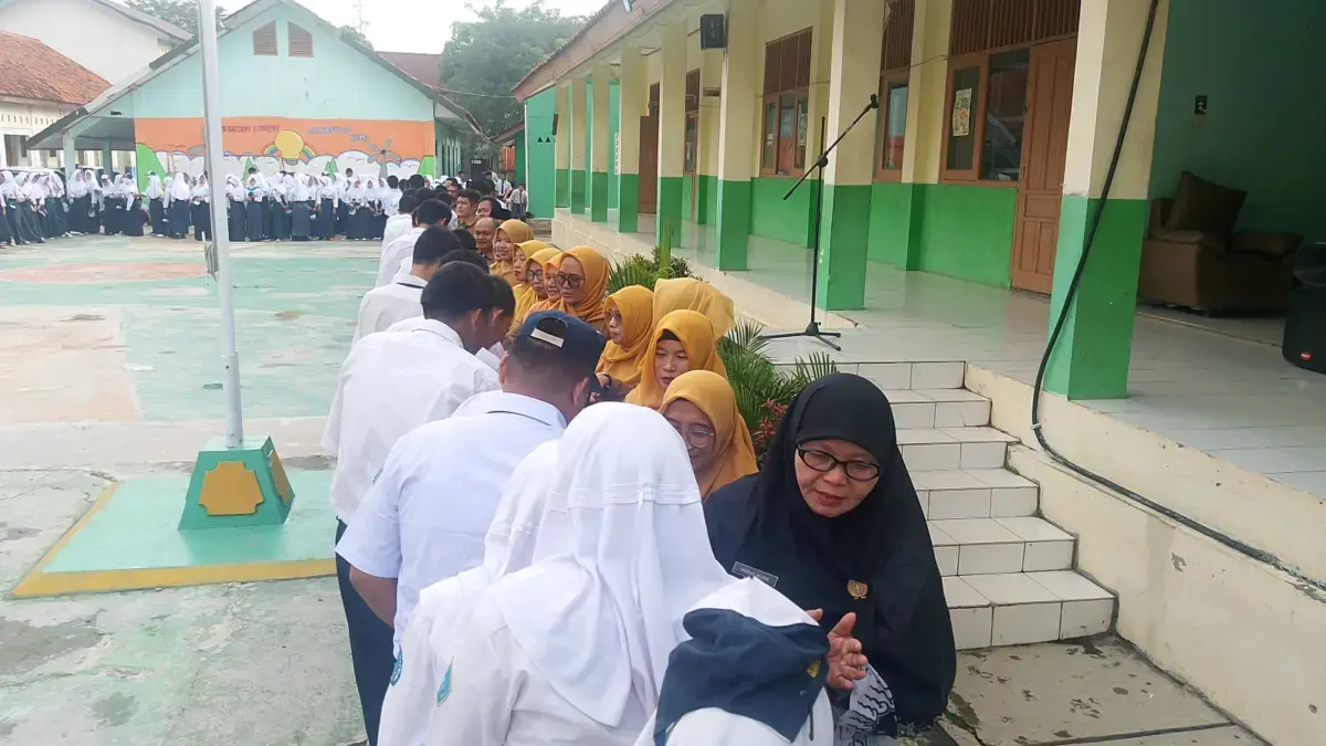 SMPN 1 Cikarang Pusat, Kabupaten Bekasi.
