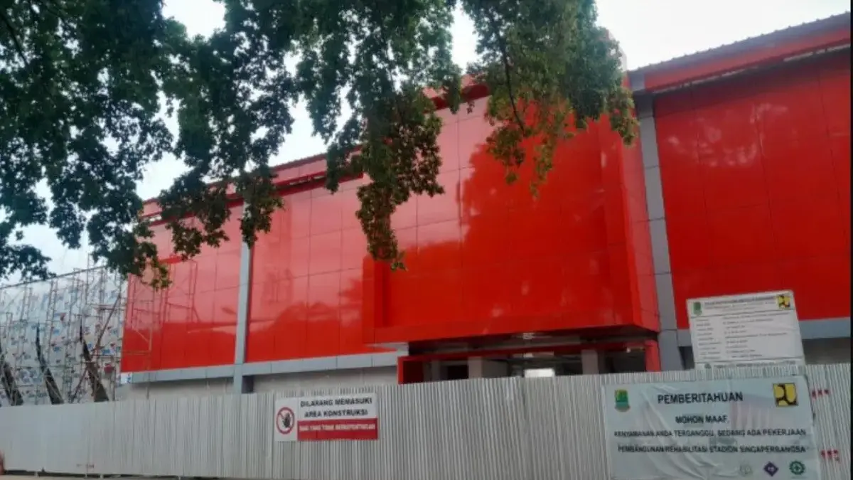 Ilustrasi Stadion Singaperbangsa Karawang.