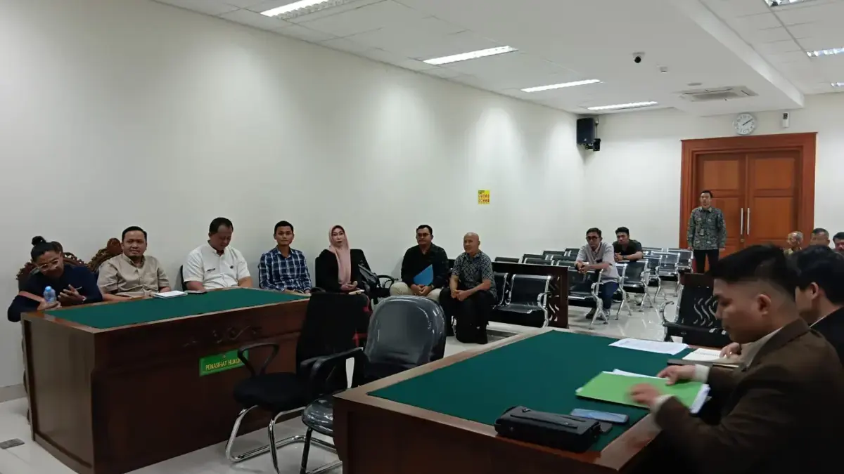 Sidang perkara sengketa lahan seluas kurang lebih 4 hektare di Desa Pasiranji, Cikarang Pusat kembali bergulir