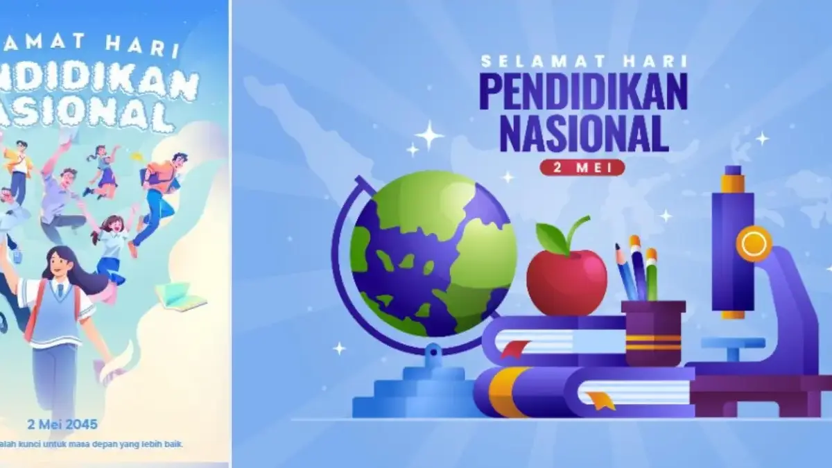 Kartu Ucapan Hardiknas 2026