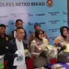 barang bukti penyiraman air keras ke lansia di tambun Selatan