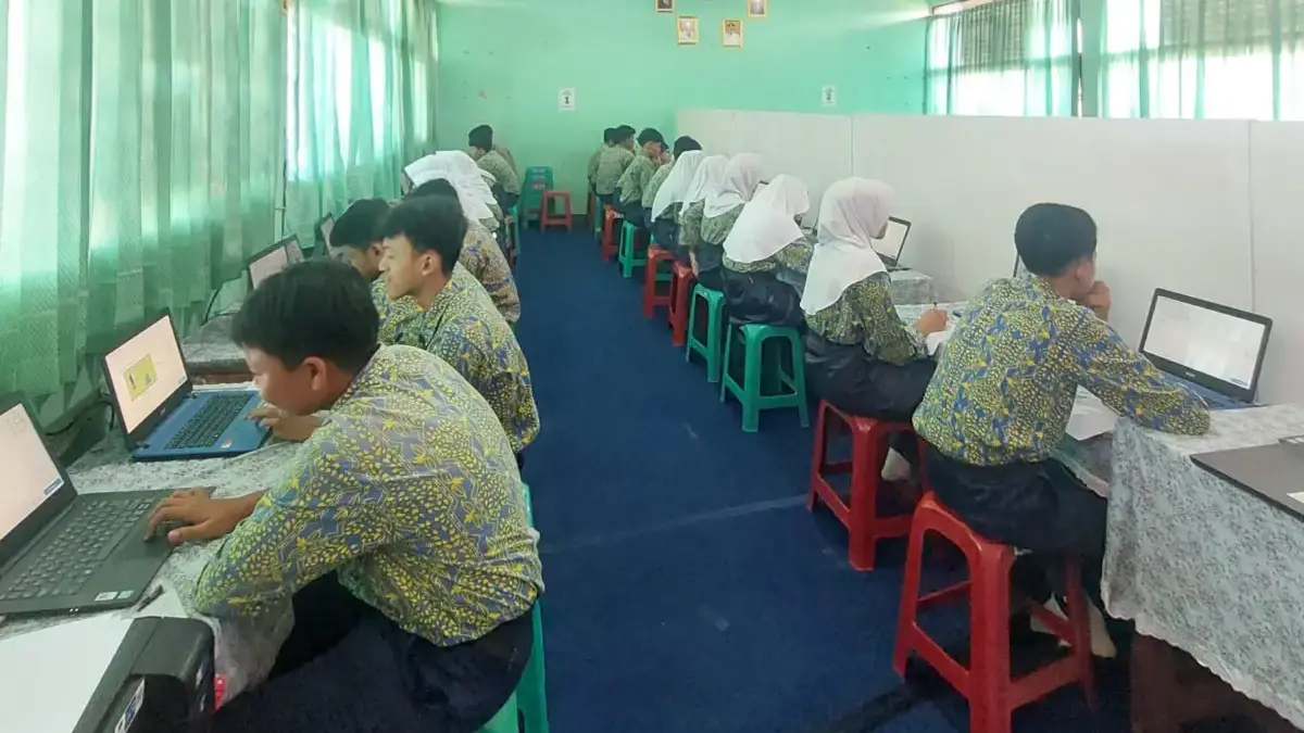 TKA Jenjang SMP Berjalan Lancar.