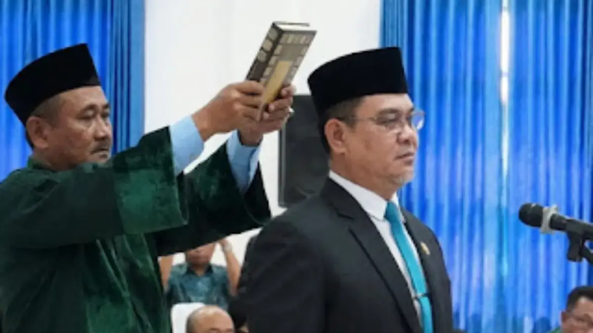 Budi Rismayad resmi dilantik