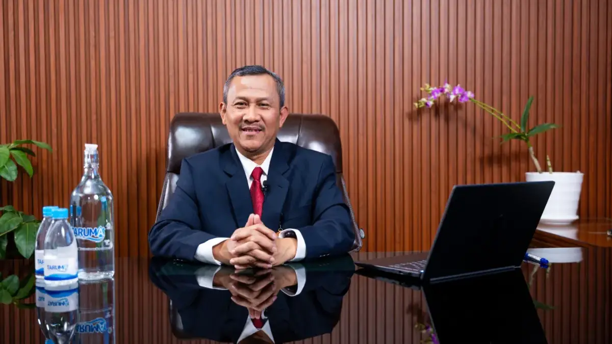 Direktur Utama Perumdam Tirta Tarum Karawang, Ade Dikdik Isnandar,