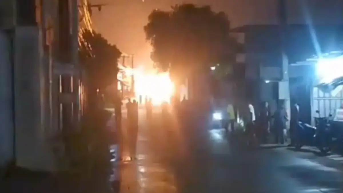 Video ledakan gas LPG