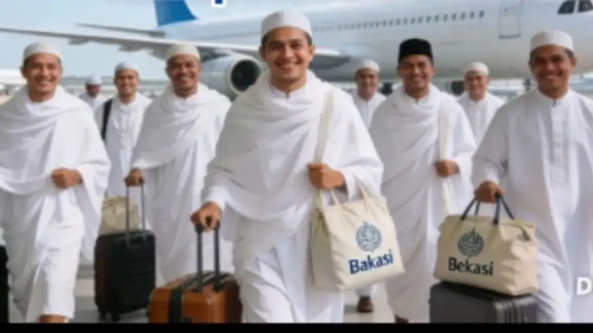 Jamaah Haji Kabupaten Bekasi yamg Berangkat Musim Ini Terbanyak Kedua di Jabar, Begini Saran Plt Bupati Asep Jamaah haji