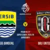 Persib Bandung Tak Pernah Kalah dalam 8 Laga Lawan Bali United