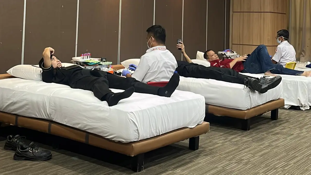 Donor Darah Brits Hotel Karawang