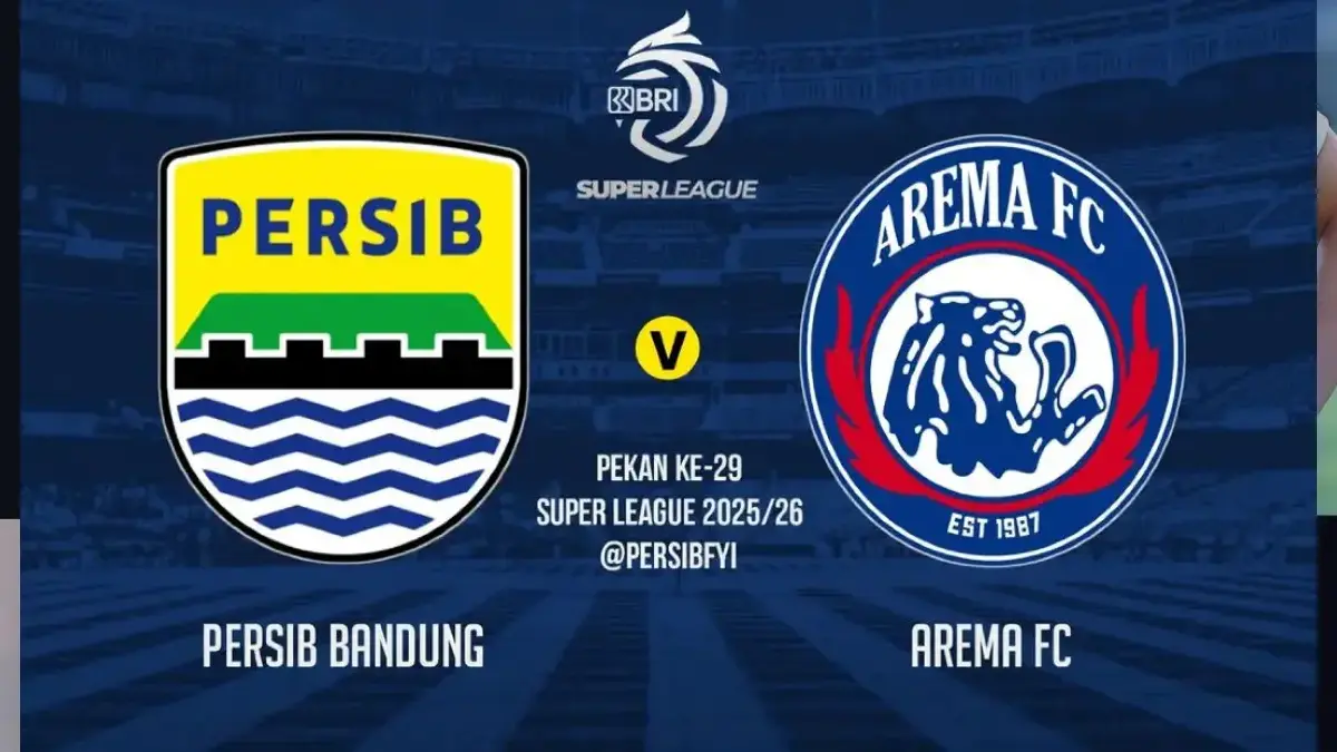 Persib Bandung melawan Arema FC
