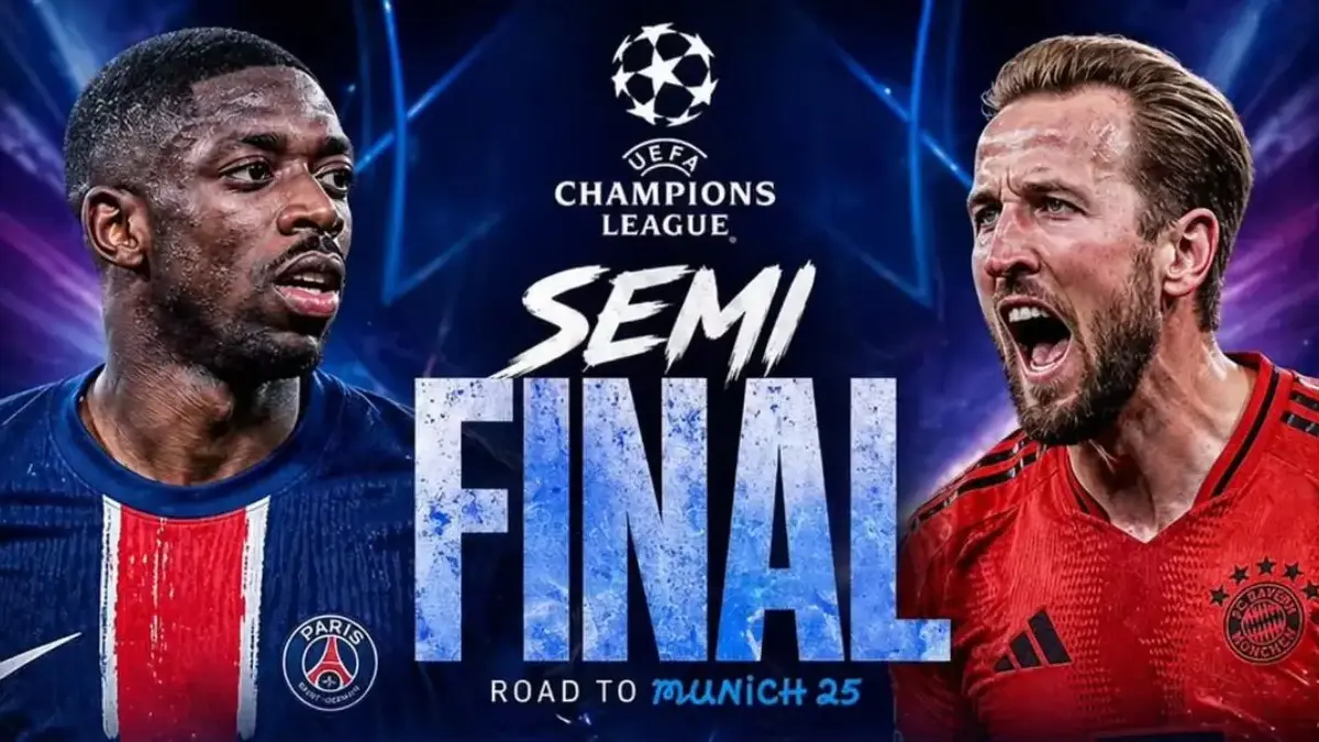 Paris Saint-Germain melawan Bayern Munich