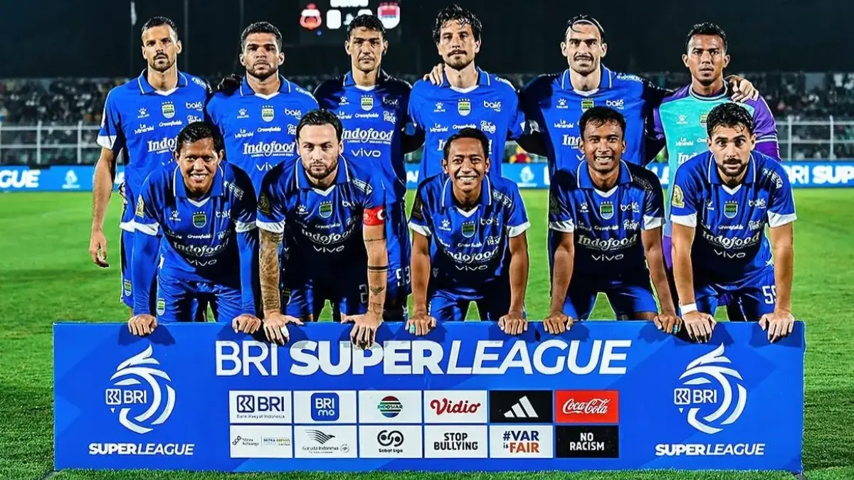 Persib Bandung Tertinggl 1-2 dari Bhayangkara di Babak Pertama