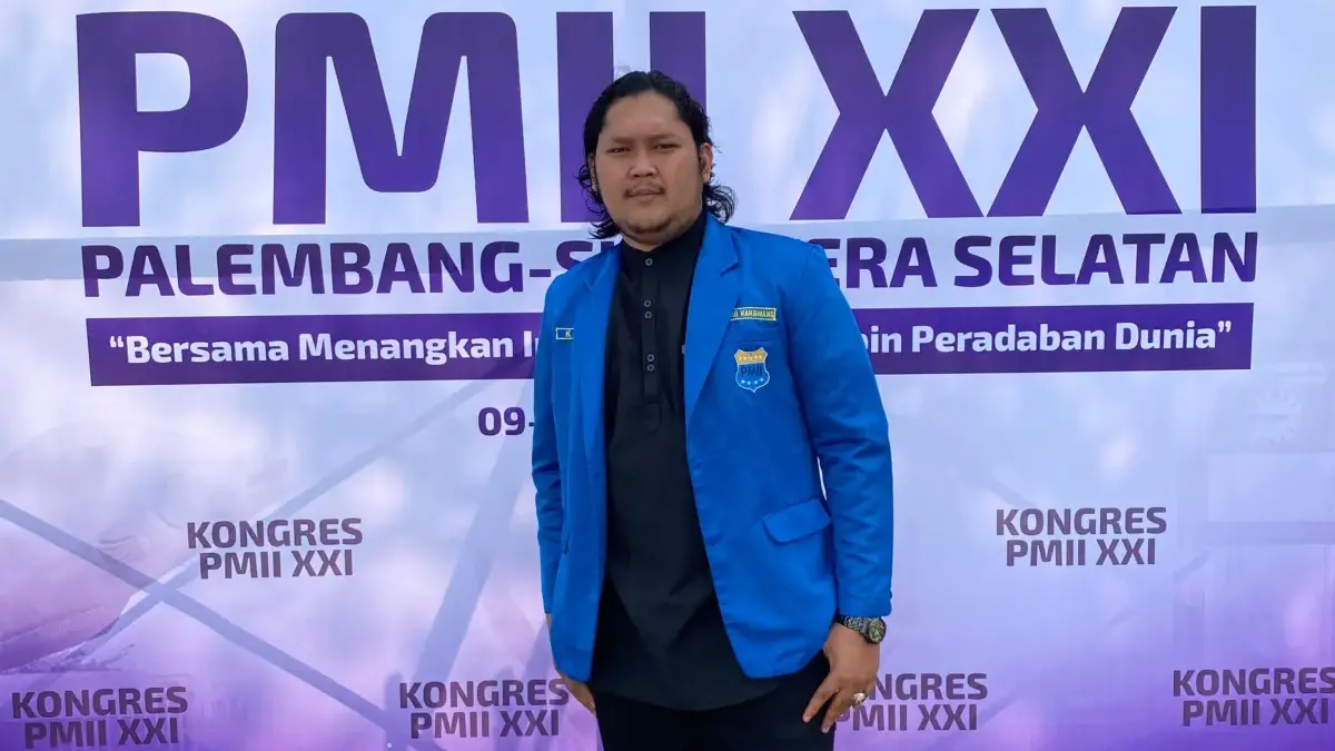 Sekretaris Umum PC PMII Karawang, Mochamad Haikaladiya