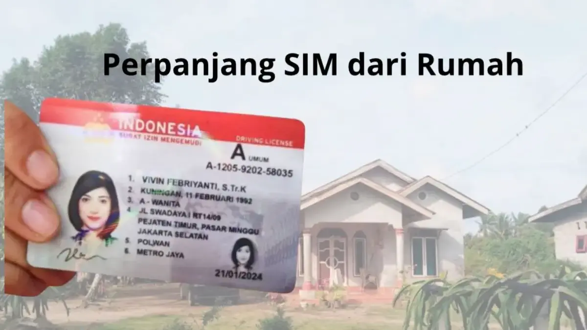 Tak Perlu ke Polres! Begini Cara Mudah Perpanjang SIM dari Rumah Secara Online Tak Perlu ke Polres! Begini Cara Mudah Perpanjang SIM dari Rumah Secara Online