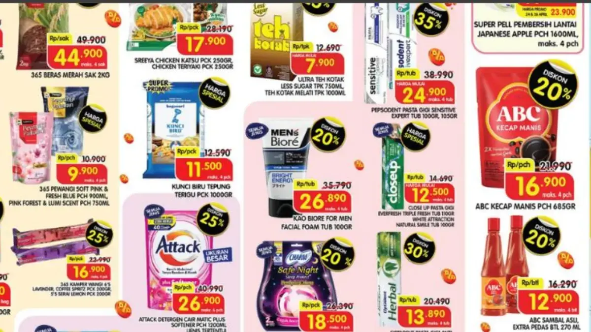 Promo Superindo Spesial Akhir Pekan 25 April 2026