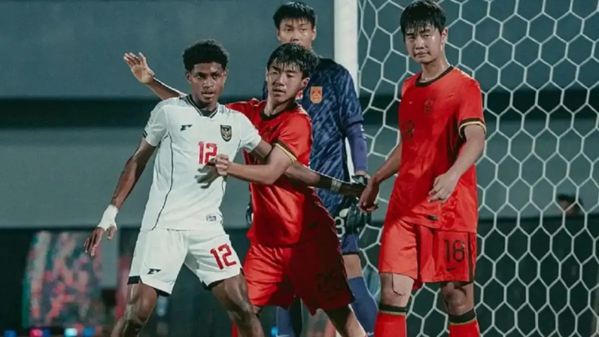 Jadwal Siaran Langsung Timnas Indonesia U-17 vs China