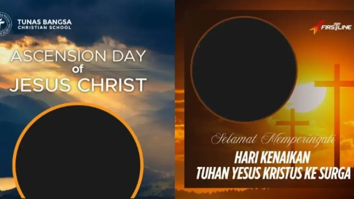 Twibbon Kenaikan Yesus Kristus 2026