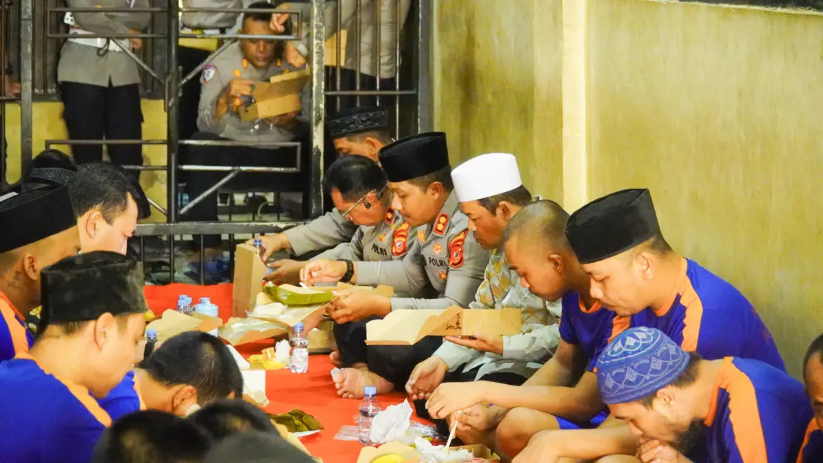 Jumat Berkah Bareng Penghuni Rutan
