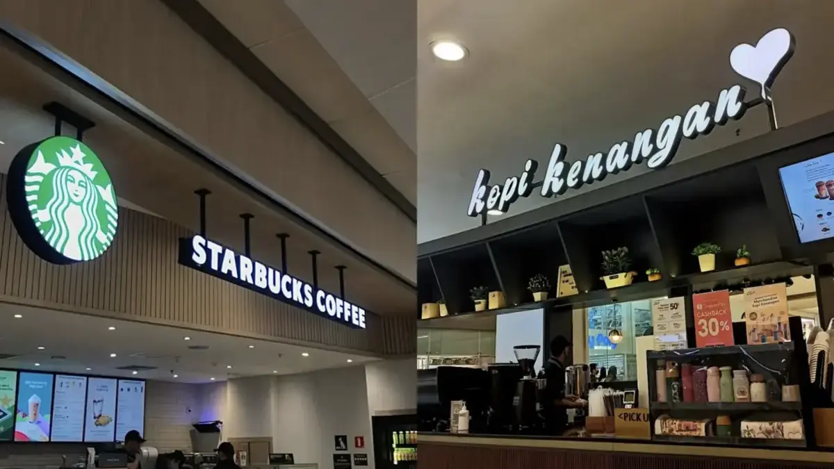 Starbucks vs Kopi Kenangan AEON Deltamas, Duel Kopi Paling Nagih!