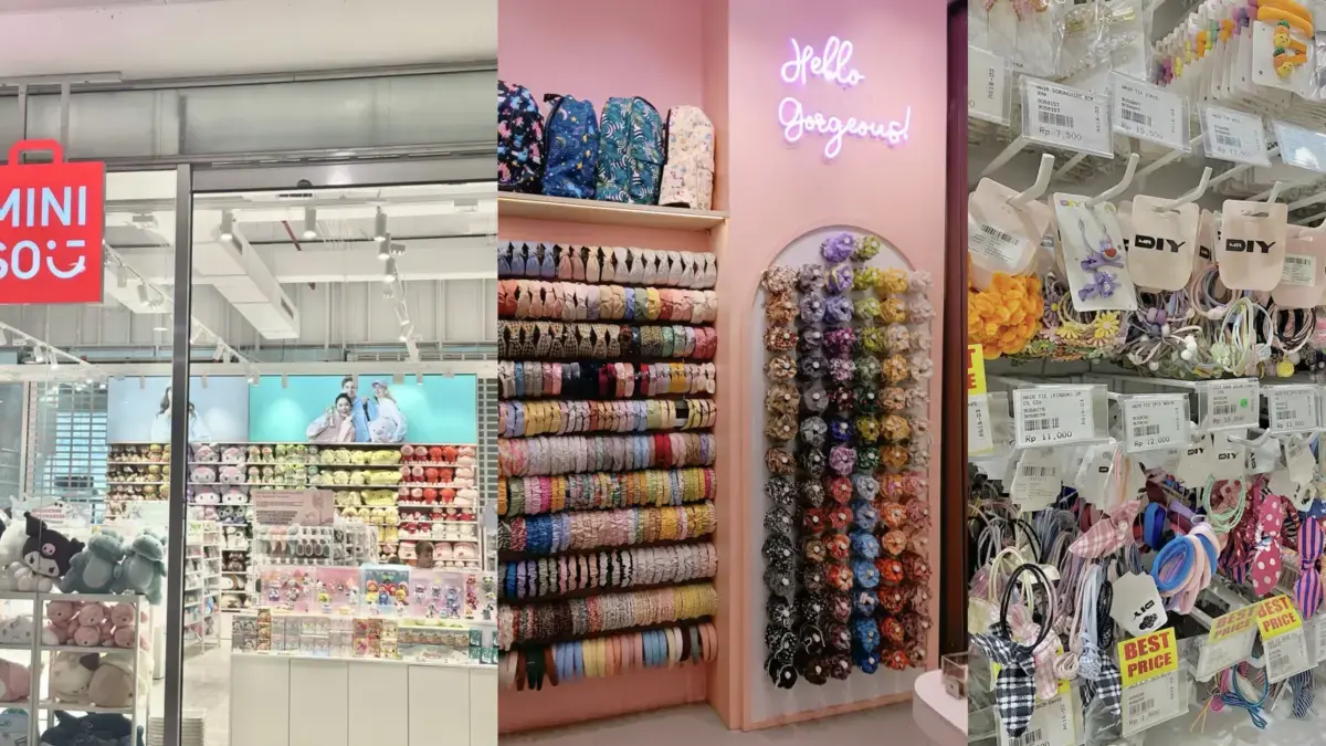 Aksesoris Murah dan Lucu di AEON Deltamas yang Bikin Feed Instagram Aesthetic!