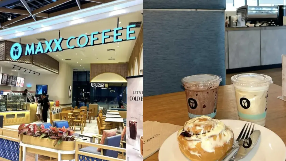 Maxx Coffee AEON Deltamas, Kafe Nongkrong Asyik di Tengah Mall!