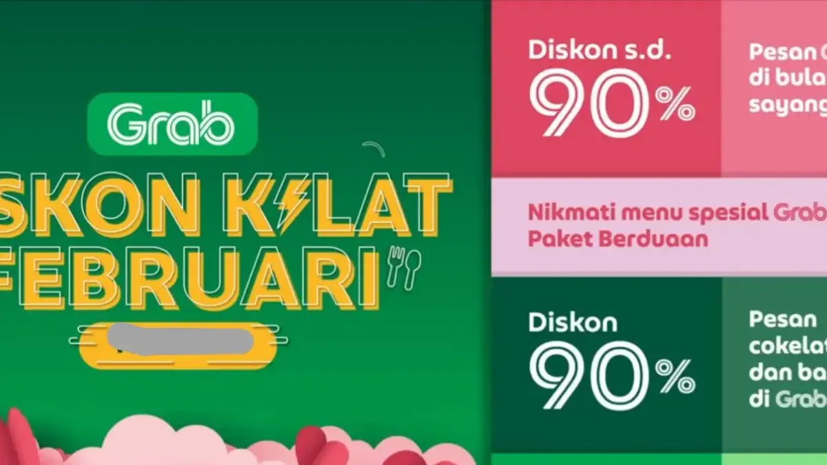 BURUAN CEK! Begini Cara Agar Dapat Voucher GrabFood Diskon 99%