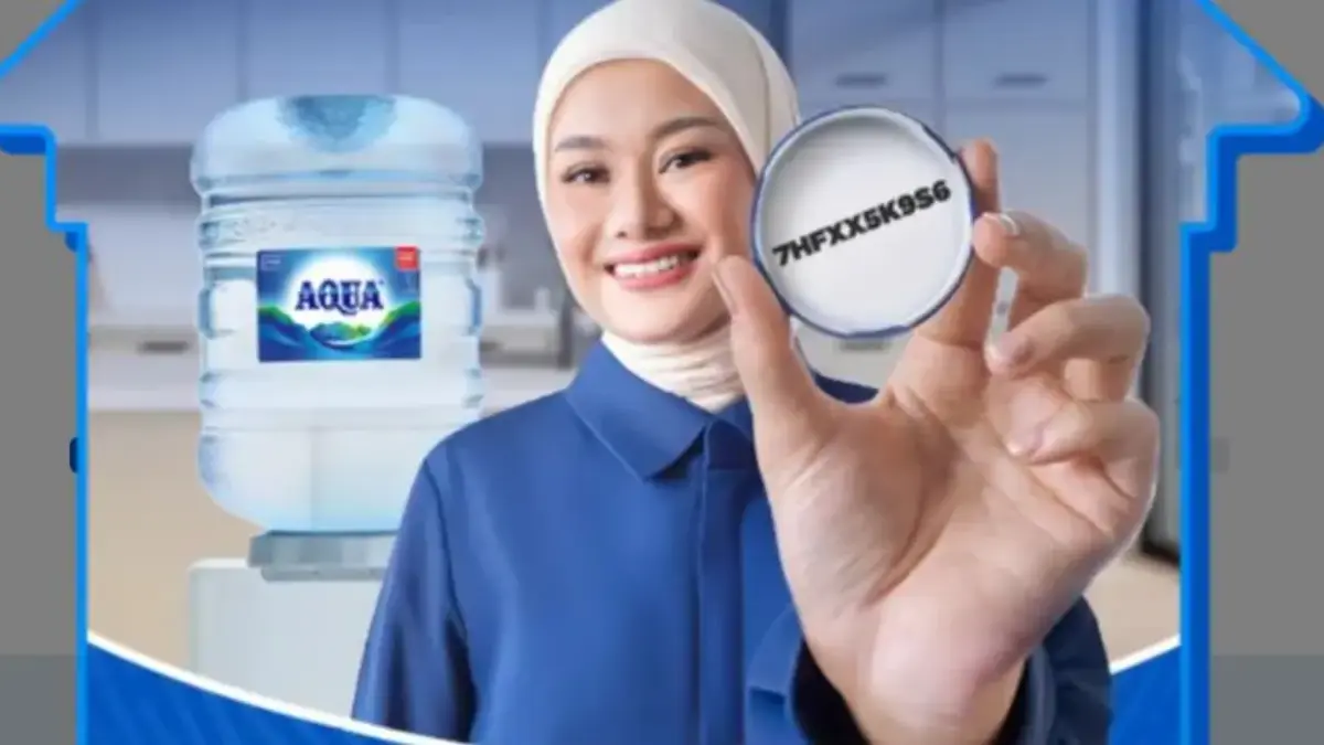 Kode Unik Galon Aqua
